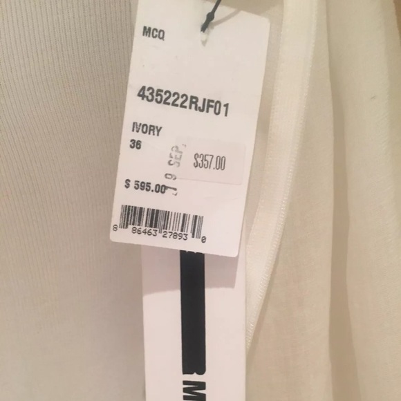 SOLD!! MCQ ALEXANDER MCQUEEN DRESS - Picture 5 of 7